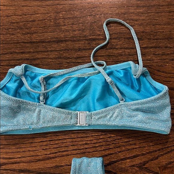 Triangl Blue Glitter Bikini Set - Picture 6 of 7